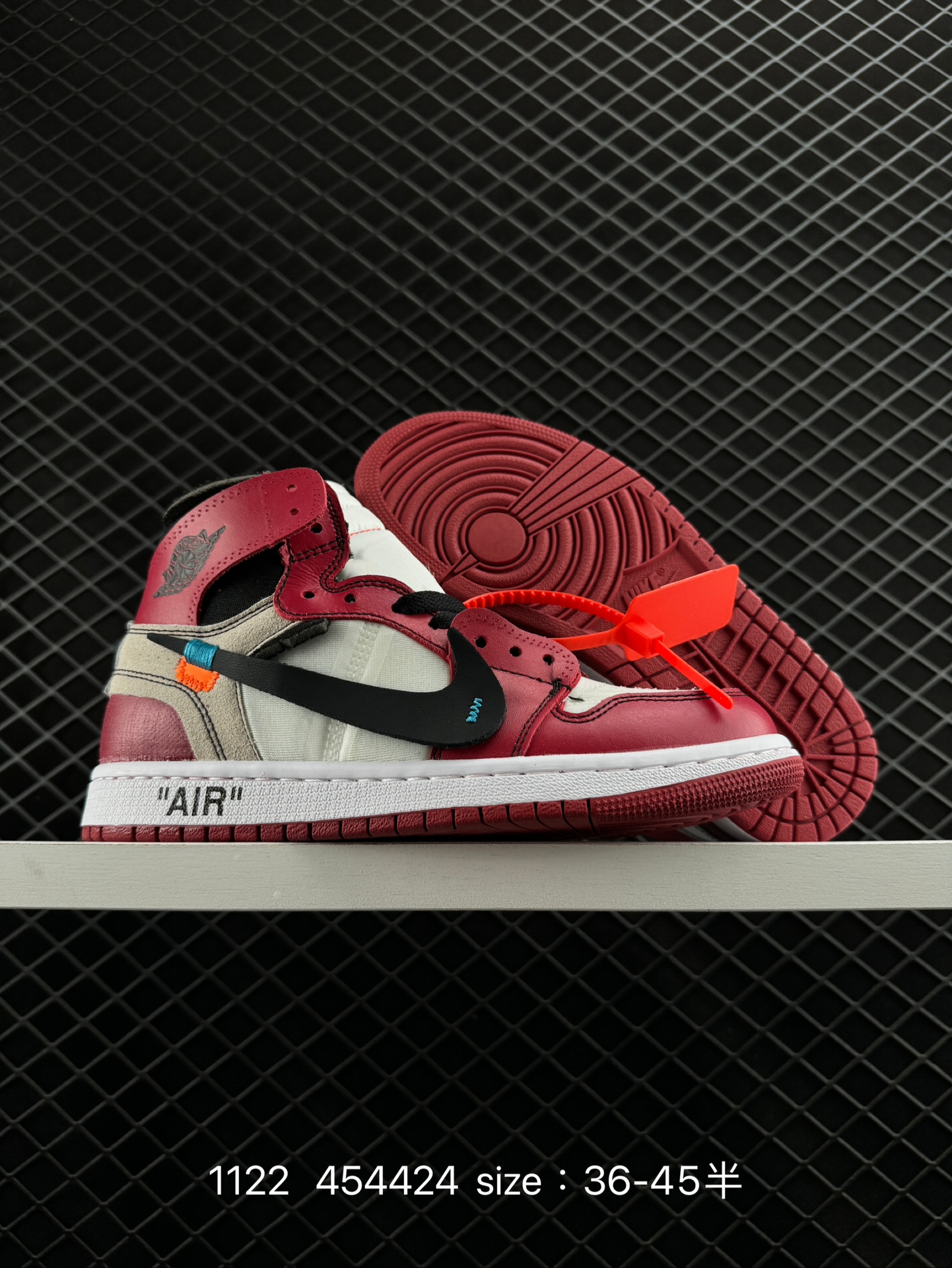 OFF-WHITE x Air Jordan 1 Retro High OG “UNC”